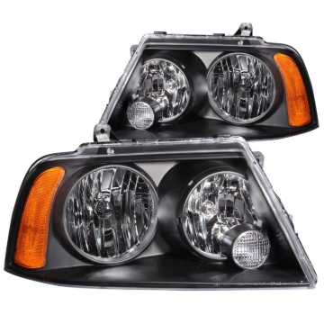 Picture of ANZO 2003-2006 Lincoln Navigator Crystal Headlights Black