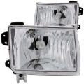 Picture of ANZO 1998-2000 Nissan Frontier Crystal Headlights Chrome