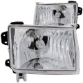 Picture of ANZO 1998-2000 Nissan Frontier Crystal Headlights Chrome