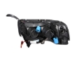 Picture of ANZO 1994-2001 Dodge Ram Projector Headlights w/ Halo Black