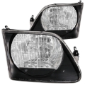 Picture of ANZO 1997.5-2003 Ford F-150 Crystal Headlights Black G2