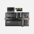 Picture of REDARC REDWorks QuickFit75 Power Panel w/75A Alpha/Dual TVMS Rogue/RedVision Display System
