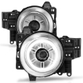 Picture of ANZO 2007-2013 Toyota Fj Cruiser Projector Headlights w/ Halo Chrome