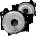 Picture of ANZO 2007-2013 Toyota Fj Cruiser Projector Headlights w/ Halo Chrome