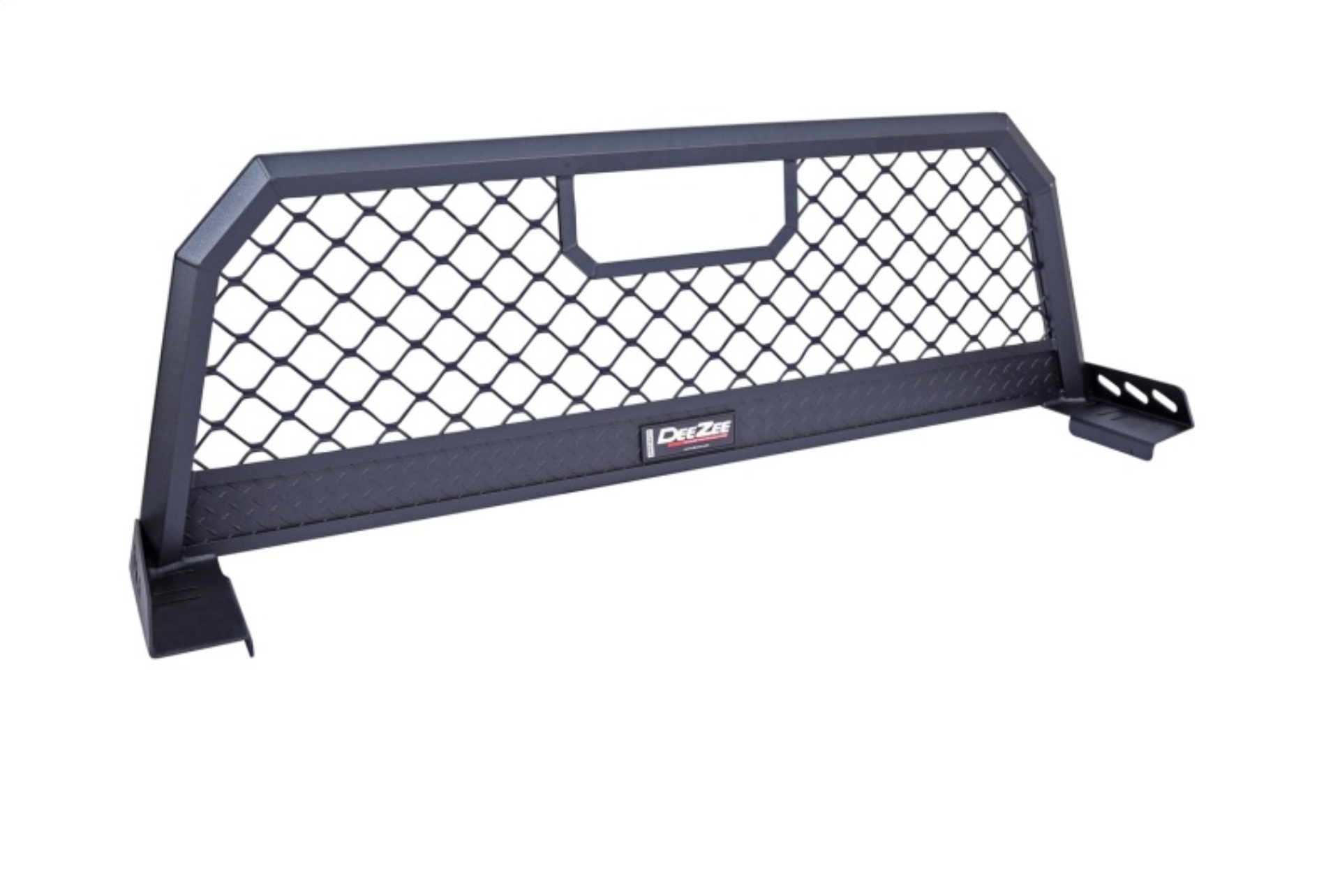 Picture of Dee Zee Chevy/GMC/Ford F150/Dodge Ram 1500 Aluminum Cab Rack - Welded Black