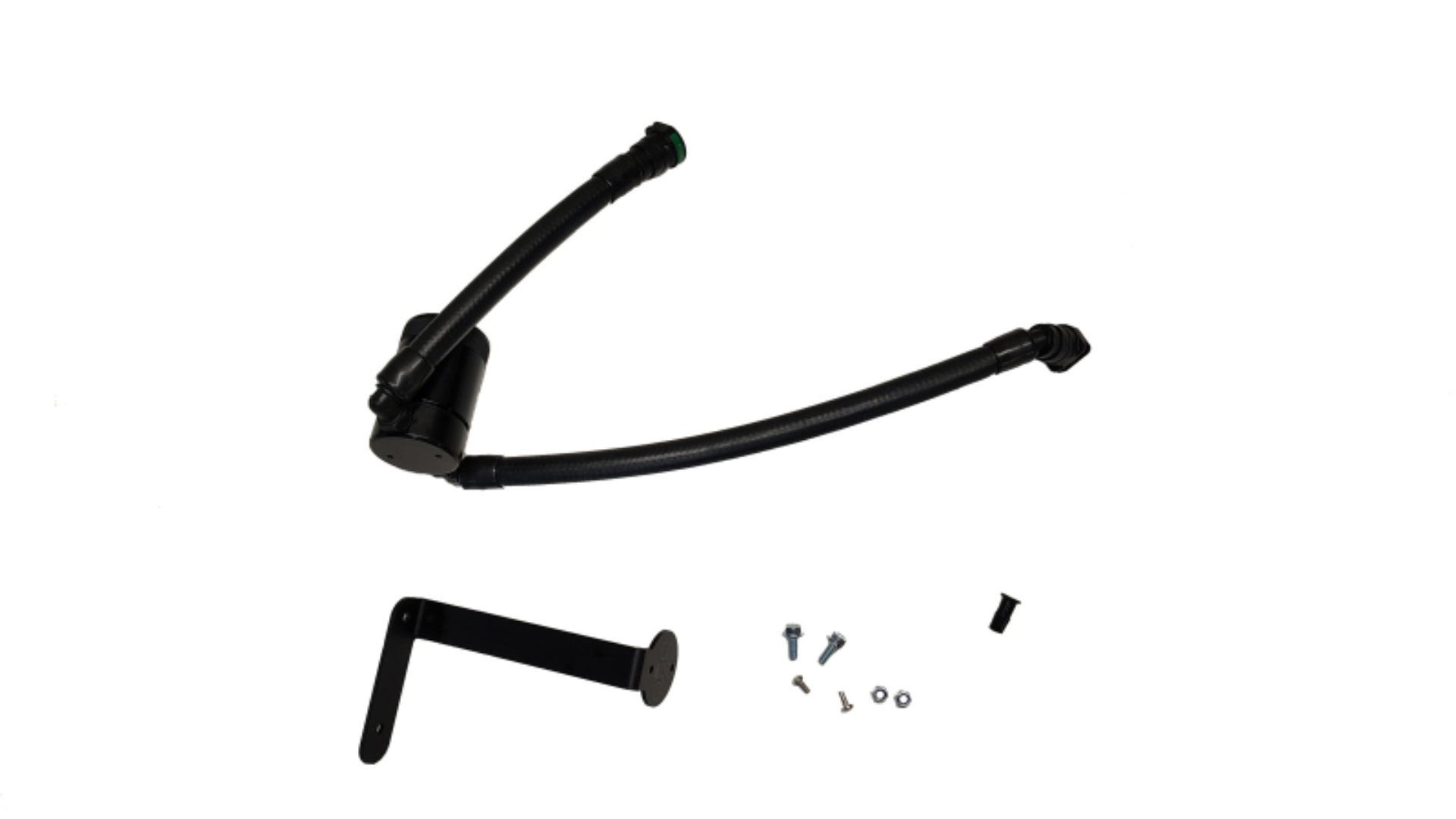 Picture of J&L 15-17 Ford F-150 5.0L Oil Separator 3.0 PCV Side - Black Anodized