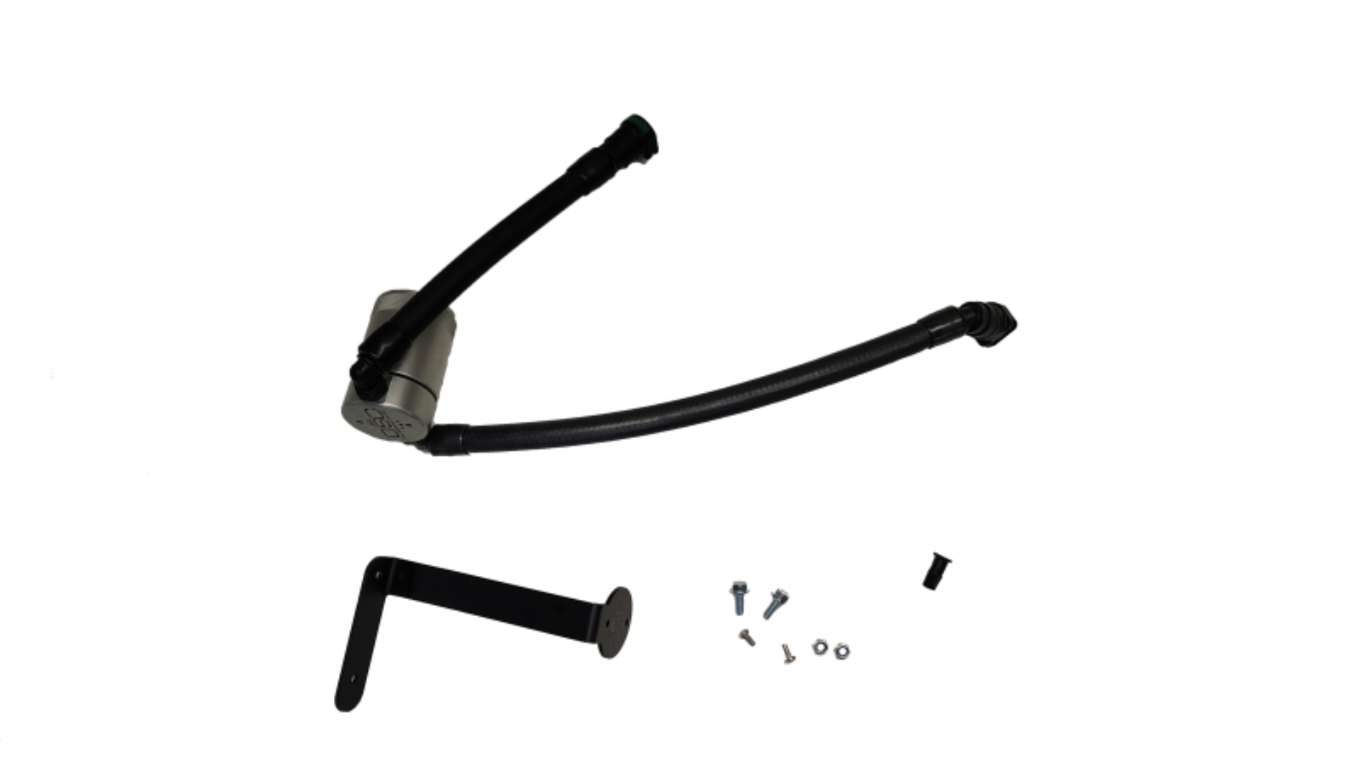 Picture of J&L 15-17 Ford F-150 5.0L Oil Separator 3.0 PCV Side - Clear Anodized