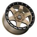 Picture of Weld Off-Road Ridge 20x9 - 8x180 BP - ET0 - 124.3mm CB - Satin Bronze Wheel (Black Ring)