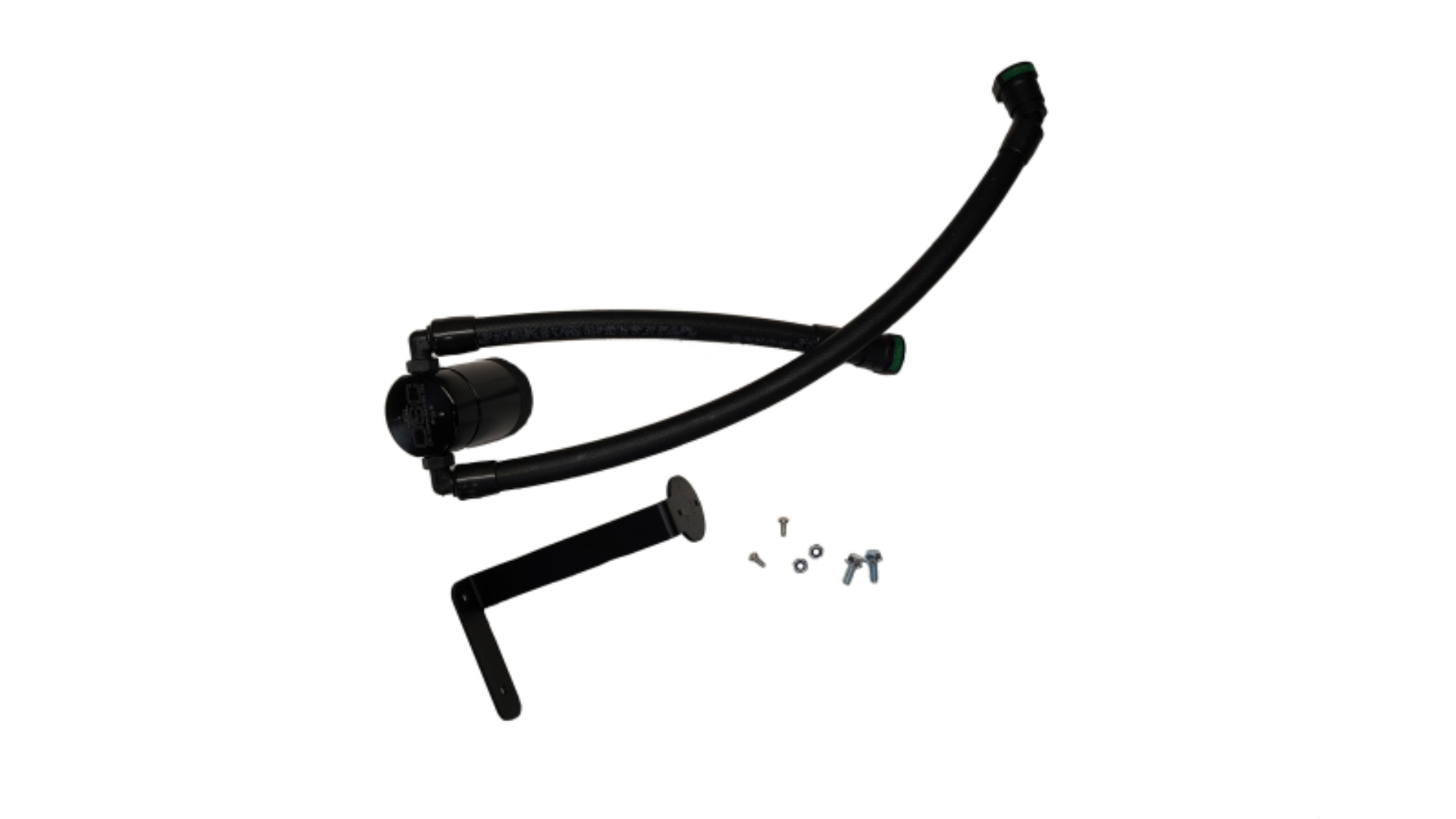 Picture of J&L 21-26 Ford F-150 5.0L Oil Separator 3.0 PCV Side - Black Anodized