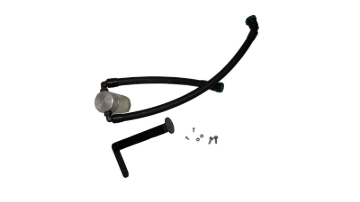 Picture of J&L 21-26 Ford F-150 5.0L Oil Separator 3.0 PCV Side - Clear Anodized