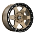 Picture of Weld Off-Road Ridge 20x9 - 8x180 BP - ET0 - 124.3mm CB - Satin Bronze Wheel (Black Ring)