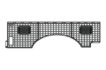 Picture of Addictive Desert Designs 23-26 Ford F250/F350/F450 SD Bed Molle Panel - Driver Side
