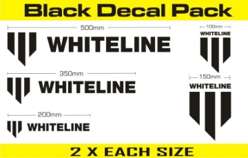 Picture of Whiteline Decal Kits 10 Pk Black