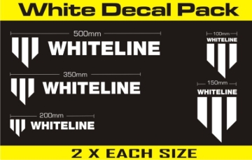 Picture of Whiteline Branded Decal Pack - White