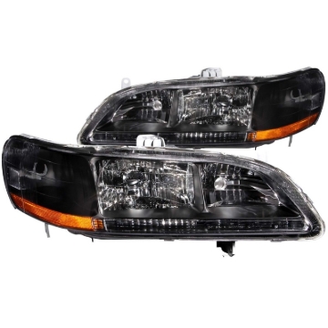 Picture of ANZO 1998-2002 Honda Accord Crystal Headlights Black