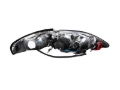 Picture of ANZO 1994-1998 Ford Mustang Projector Headlights w/ Halo Black 1pc