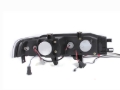 Picture of ANZO 1990-1993 Honda Accord Projector Headlights w/ Halo Black 1pc