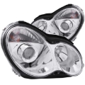 Picture of ANZO 2001-2007 Mercedes Benz C Class W203 Projector Headlights Chrome