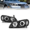 Picture of ANZO 2000-2004 Infiniti I30 Projector Headlights w/ Halo Black