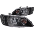 Picture of ANZO 2002-2003 Mitsubishi Lancer Crystal Headlights Black