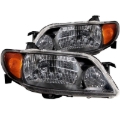 Picture of ANZO 2001-2003 Mazda Protege Crystal Headlights Black