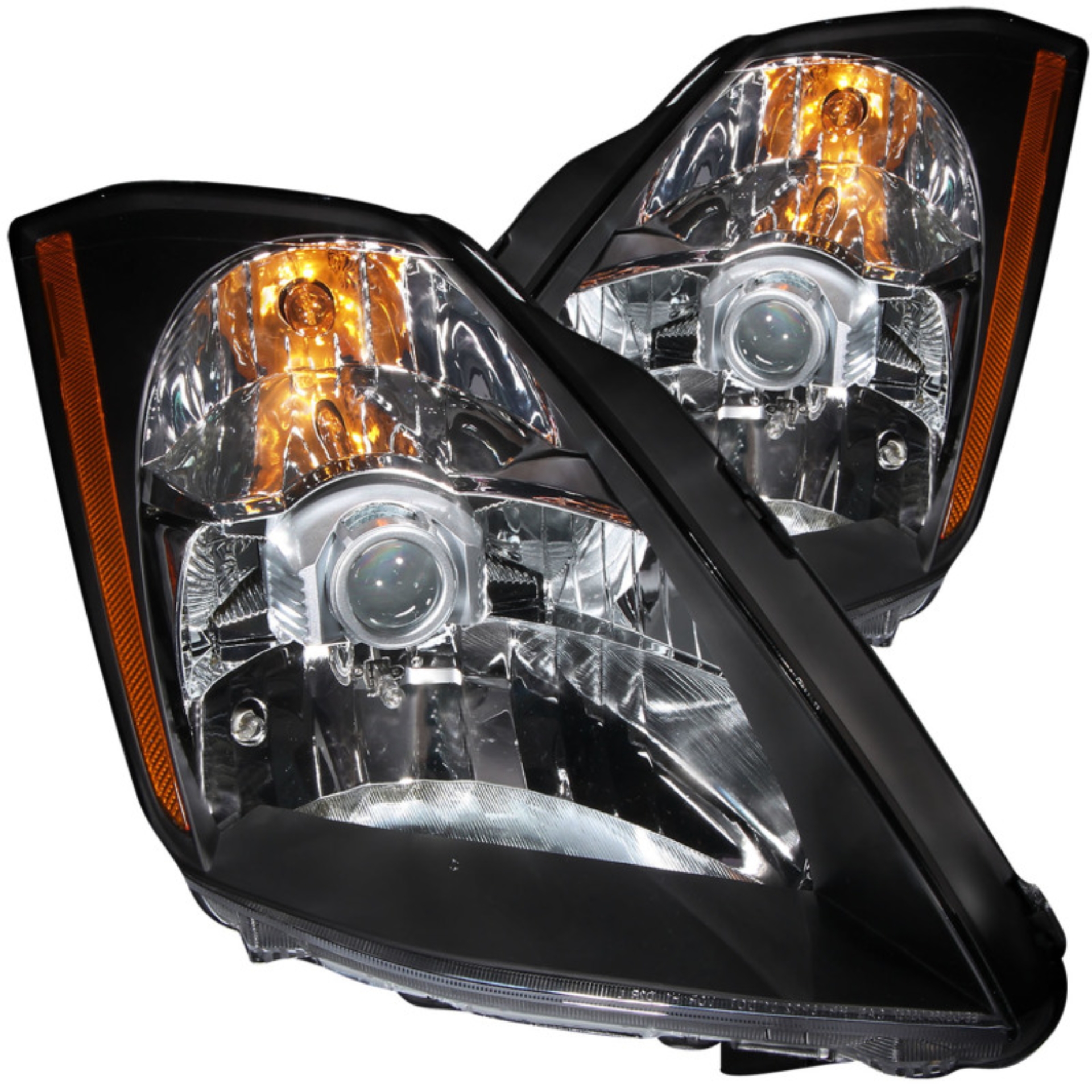 Picture of ANZO 2003-2005 Nissan 350Z Projector Headlights Black