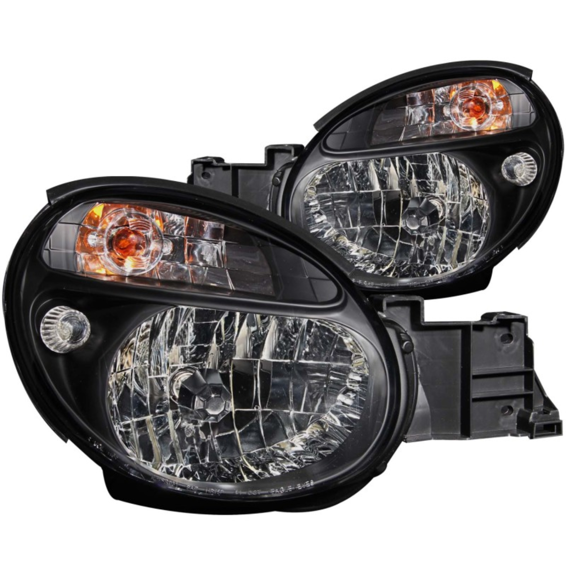 Picture of ANZO 2002-2003 Subaru Impreza Crystal Headlights Black