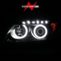 Picture of ANZO 2005-2010 Scion Tc Projector Headlights w/ Halo Black (CCFL)