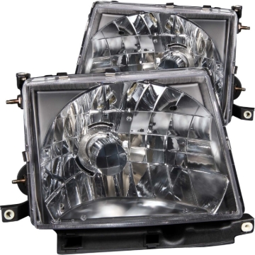Picture of ANZO 1997-2000 Toyota Tacoma Crystal Headlights Black
