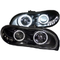 Picture of ANZO 1998-2002 Chevrolet Camaro Projector Headlights w/ Halo Black