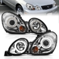 Picture of ANZO 1998-2005 Lexus Gs300 Projector Headlights w/ Halo Chrome