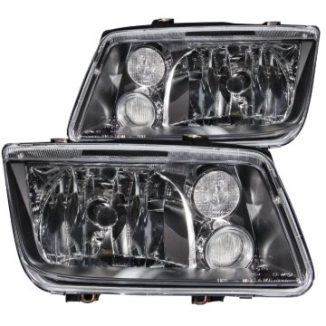 Picture of ANZO 1999-2005 Volkswagen Jetta Crystal Headlights Black w/o Bulbs