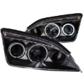 Picture of ANZO 2005-2007 Ford Focus Projector Headlights w/ Halo Black