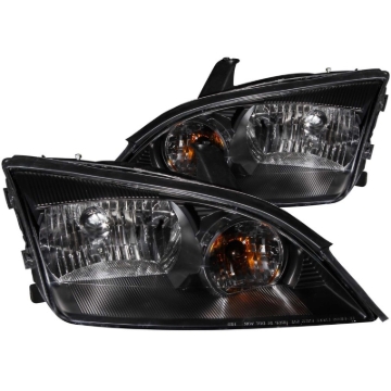 Picture of ANZO 2005-2007 Ford Focus Crystal Headlights Black