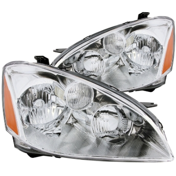 Picture of ANZO 2002-2004 Nissan Altima Crystal Headlights Chrome