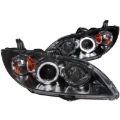 Picture of ANZO 2004-2008 Mazda 3 Projector Headlights w/ Halo Black (CCFL)