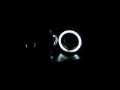 Picture of ANZO 2004-2008 Mazda 3 Projector Headlights w/ Halo Black (CCFL)