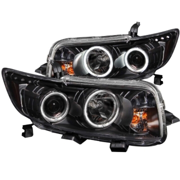 Picture of ANZO 2008-2010 Scion Xb Projector Headlights w/ Halo Black