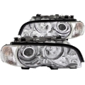 Picture of ANZO 2000-2003 BMW 3 Series E46 Projector Headlights w/ Halo Chrome