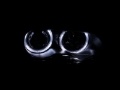 Picture of ANZO 2000-2003 BMW 3 Series E46 Projector Headlights w/ Halo Black