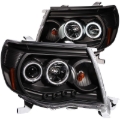 Picture of ANZO 2005-2011 Toyota Tacoma Projector Headlights w/ Halo Black