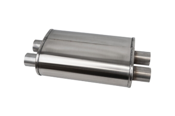 Picture of Corsa PRO-Series Tuned 304SS Muffler 2.5in Dual Inlet/Outlet - 22.25in OAL