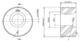 Picture of SuperPro 19-23 Hyundai Santa Fe Lmtd Front Control Arm Lower Inner Rear Bushing Kit - Double Offset