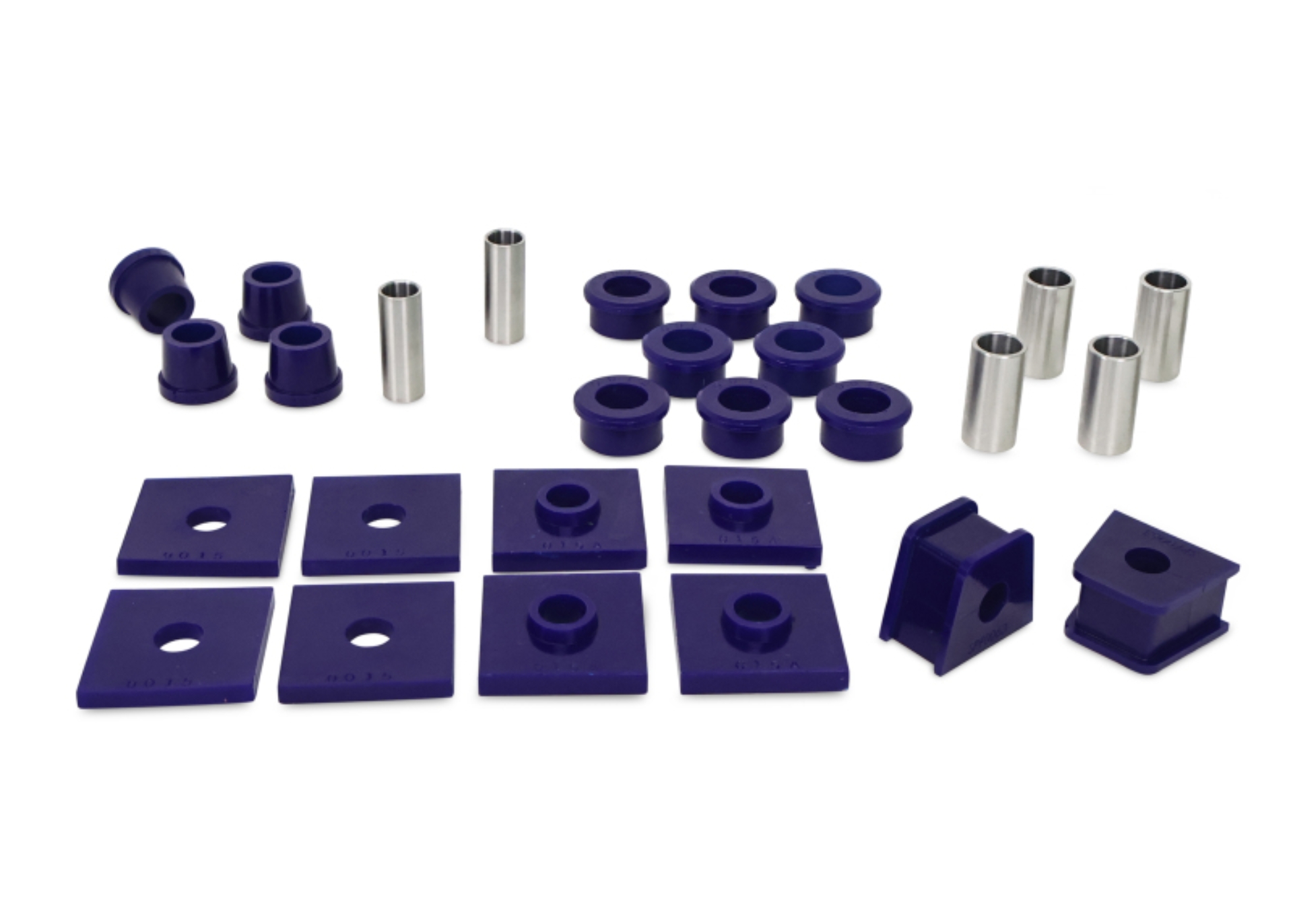 Picture of SuperPro 62-74 MG MGB Base Front Axle Bushing Kit MGB/GT/V8 Chrome Bumper Stainless Steel Hardware