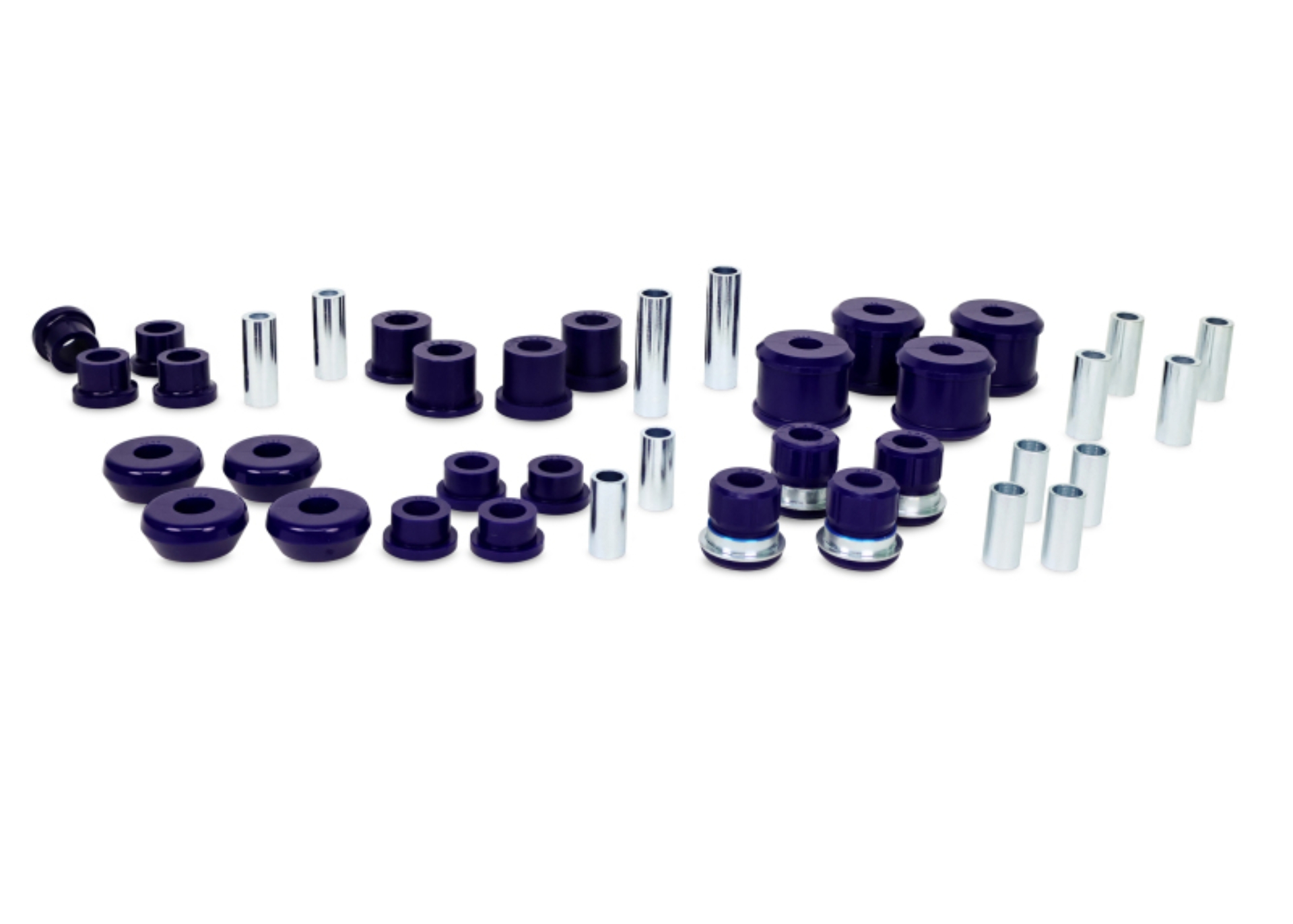 Picture of SuperPro 90-97 Mitsubishi Montero LS Control Arm & Trailing Arm Bushing Kit - (65mm Trailing Arm)