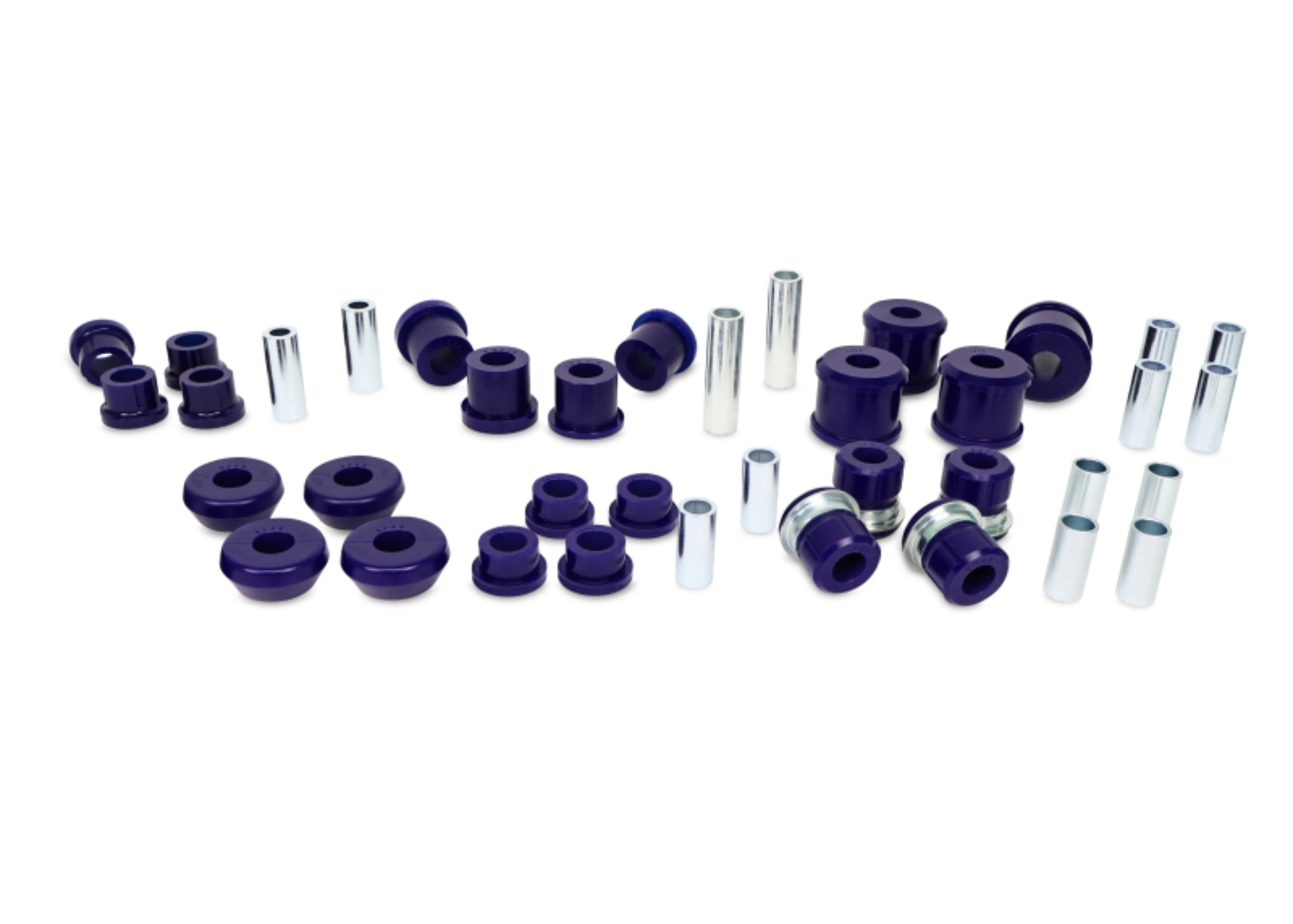 Picture of SuperPro 90-97 Mitsubishi Montero LS Control Arm & Trailing Arm Bushing Kit - (60mm Trailing Arm)