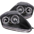 Picture of ANZO 2000-2005 Mitsubishi Eclipse Projector Headlights w/ Halo Black