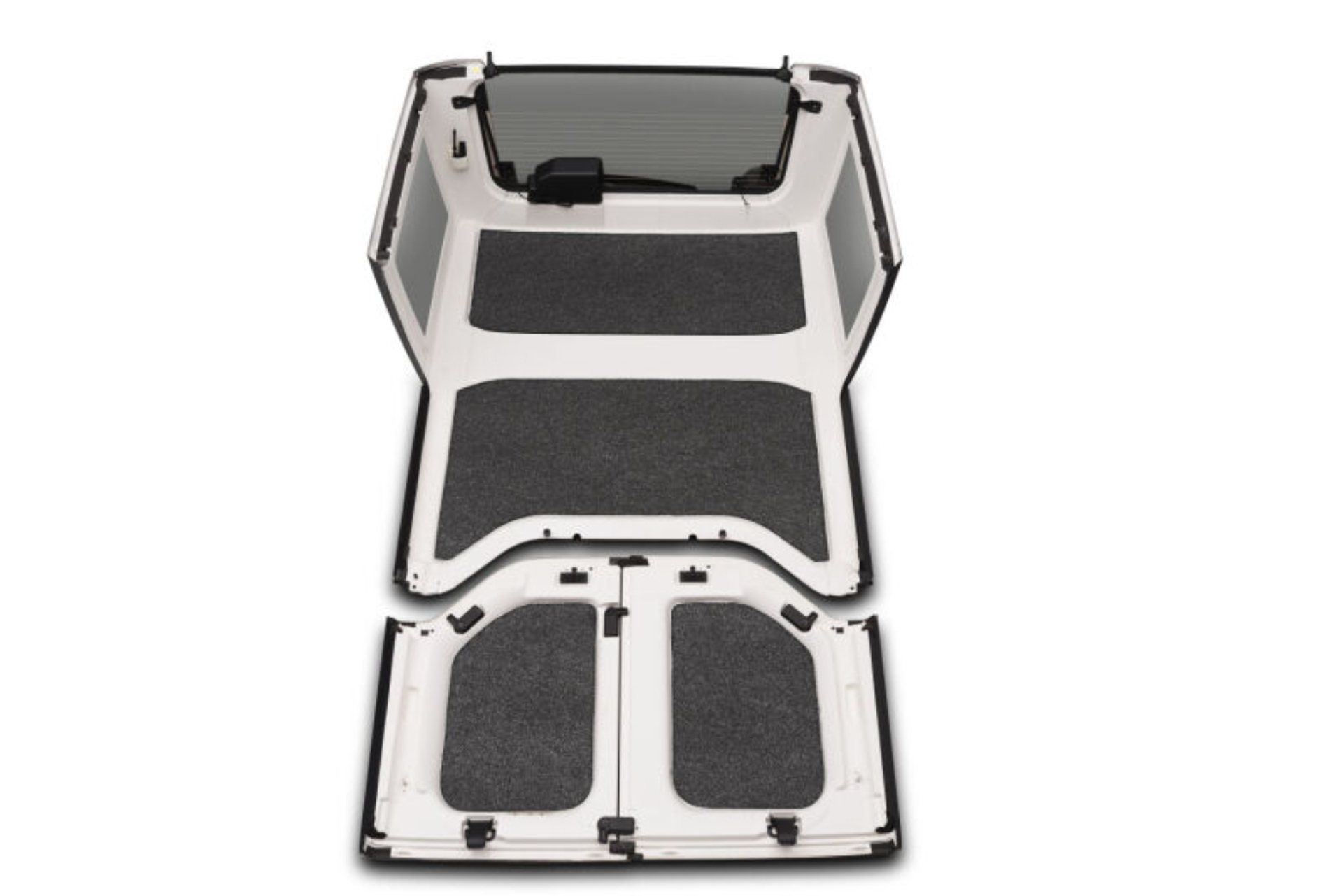 Picture of Husky Liners HL Guardian Comfort Mats Bed Liners - HHLJK112DRK