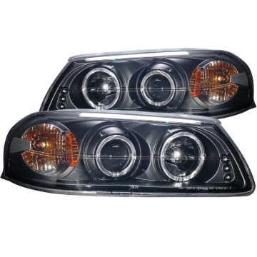 Picture of ANZO 2000-2005 Chevrolet Impala Projector Headlights w/ Halo Black