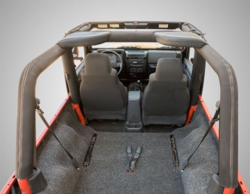 Picture of Husky Liners 04-06 Jeep Wrangler JL (Incl. TG & Tub Liner) Guardian Comfort Jeep Liner